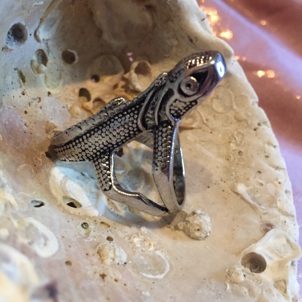 🦎 Super cute lizard iguana ring 🦎